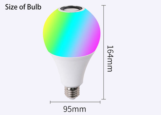 APP Control Bluetooth Music Light Bulb 6500K 10000H Life Span