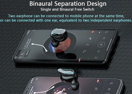 14mm Speaker Android Wireless Earphones HSP HFP With 2000MAh Charging Case