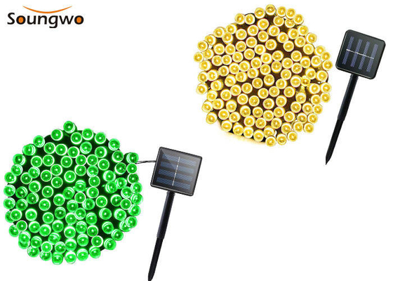 SMD0603 300MA Solar LED String Lights Color Change Reelable For Chrismas