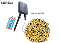 0603 Lamp Solar String Lights 800mah 72ft With Remote Control