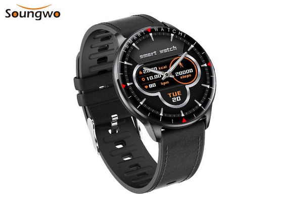 Leather Strap Smart Sport Watch Calorie Consumption Blood Pressure Monitor For Women Men