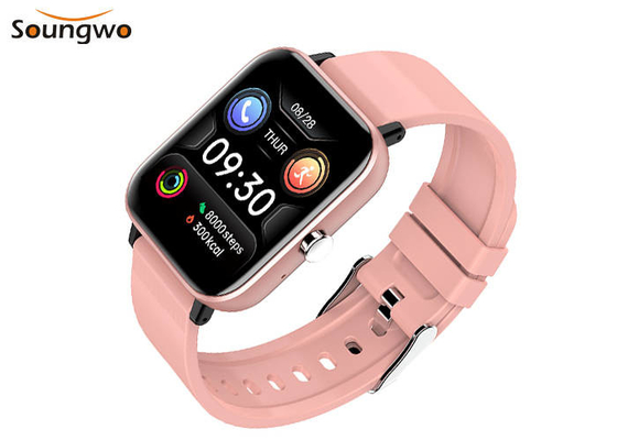 180mAh Bluetooth IOT Devices Fitness Smartwatch BT Music Calories Burn For Workout