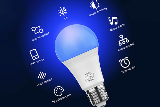 E26 Music Bulb Bluetooth Mesh Speaker Light Bulb Smart Lamp Group Control