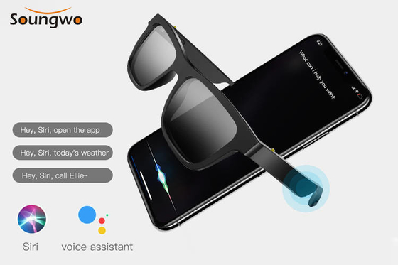 Smart Eyeglass Bluetooth 5.0 Speaker Sunglasses Hands Free Call For Men