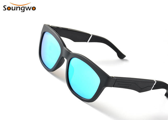 Outdoor Wearable Wireless Bluetooth Sunglasses DSP Passive Noise Reduction