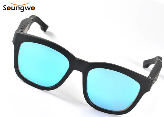 Outdoor Wearable Wireless Bluetooth Sunglasses DSP Passive Noise Reduction