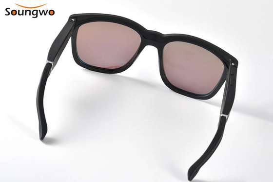 Outdoor Wearable Wireless Bluetooth Sunglasses DSP Passive Noise Reduction