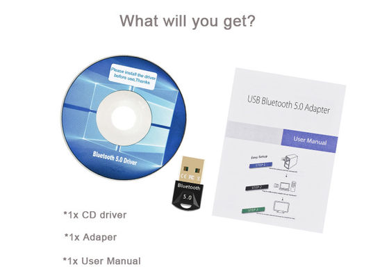 Realtek USB 2.0 Bluetooth Adapter 10m USB Bluetooth 5.0 Transmitter Receiver