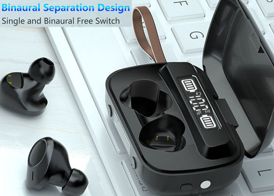 True Wireless Best Earbuds Earphones With Mic Bluetooth 5.1 IPX7 Waterproof For Sport