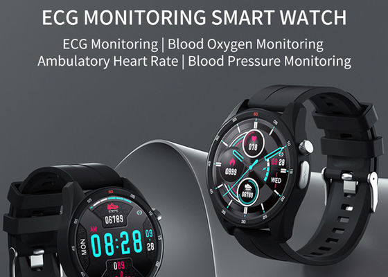 W11 24H Real Time ECG BP Heart Rate Monitor Watch with 200mAH Battery