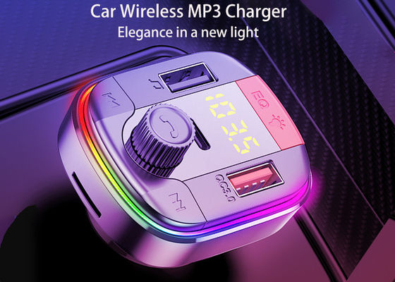 CVC Wireless Car MP3 FM Transmitter PD QC3.0 Dual USB Car Charger