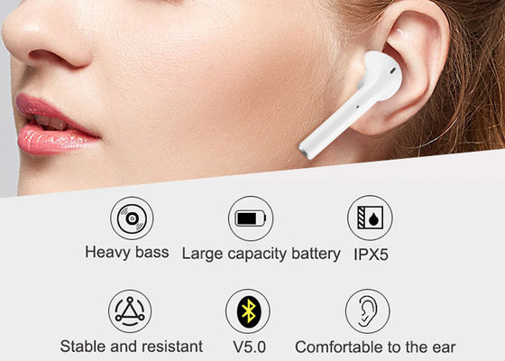 Bluetooth Earphones Noise Canceling Earbuds Waterproof HiFi 3D Stereo Sound