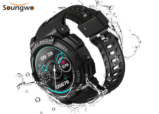 Vibration Reminder IOT Bluetooth Smartwatch 150mAH Waterproof 1.09 Inch