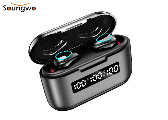 AVRCP Mini Bluetooth Earbuds HFP 50mAh Noise Reduction Earphone For Phone
