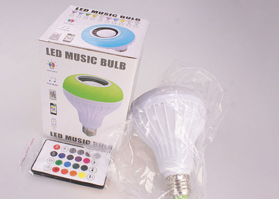 RGBW E27 Adapter Bluetooth Speaker Bulb Remote Control SMD5730