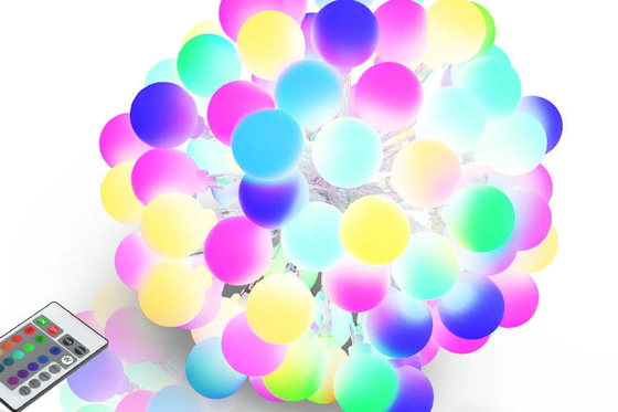 16 RGB FCC Color Change Ball Lights FCC With 50pcs Lamp Beads