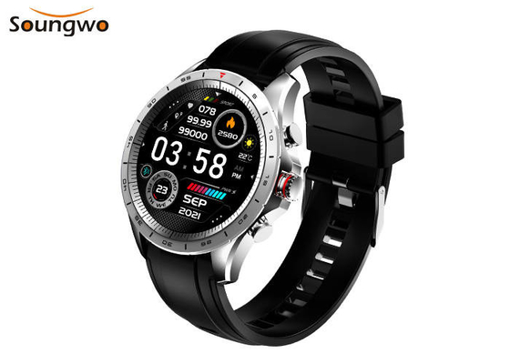 128Mb Bluetooth Android Smartwatch Zinc Alloy 1.32 Inch For Men