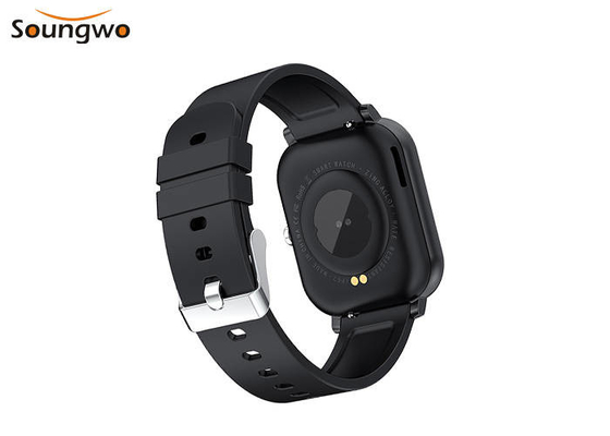 Full Touch Smartband Watch Bluetooth Music Playback Temperature Detection Health Tracker