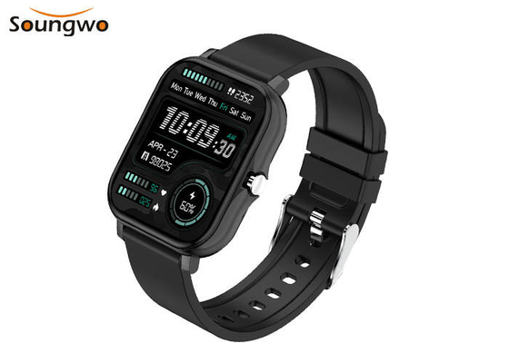 Vibration Remind Smart Sport Watch Full Touch Body Temperature Monitor IPX7 Waterproof