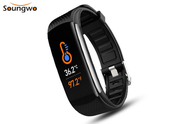 Temperature Monitoring Smart Functional Bracelet Health Data Step Number For Family