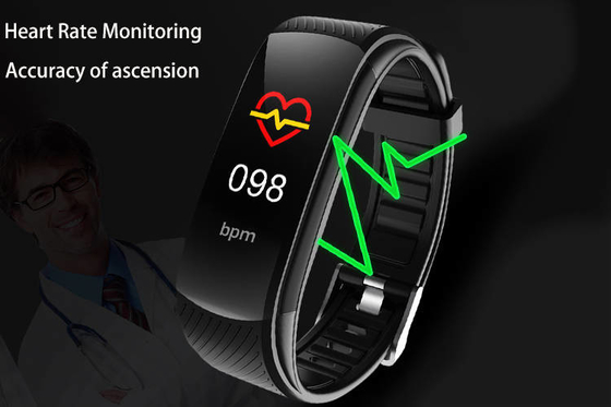0.5 OZ Bracelet Fitness Tracker Heart Rate Monitoring Information Display For Men
