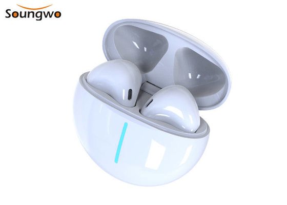 Comfortable Earbuds Wireless 300 MAh Charing Case HD Voice Waterproof For Walking