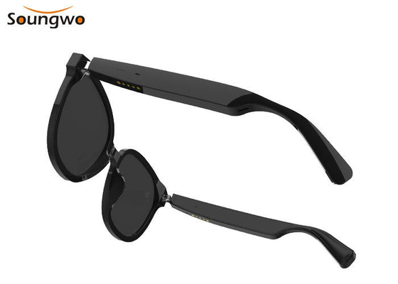 HFP Smart glasses Bluetooth 5.0 audio visual integration replaceable frame for men