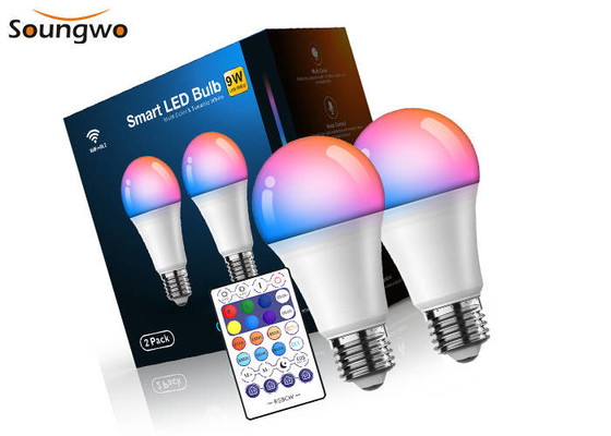 Wifi Light Bulb Bluetooth Light Bulb Remote Control 800lm Smart Bulbs
